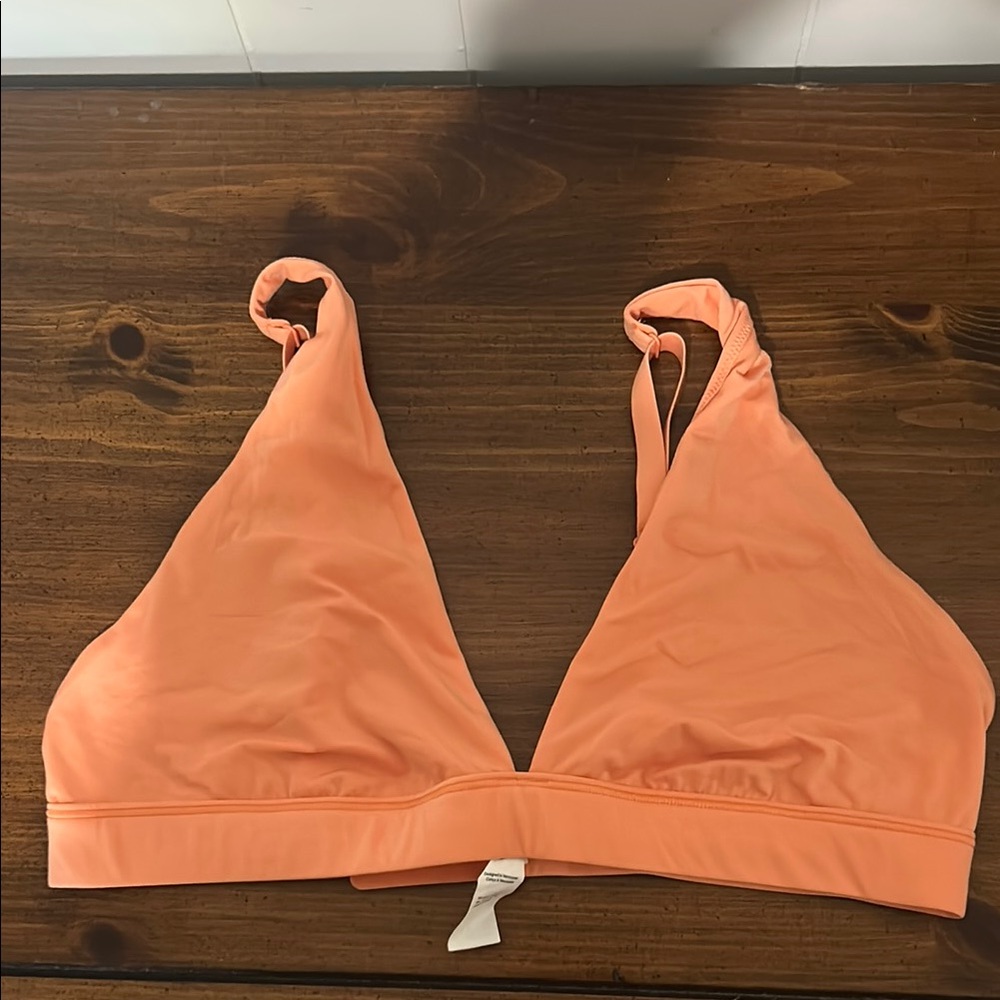 Orange Triangle Bra